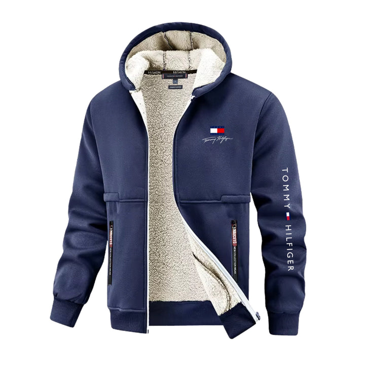 Sherpa-Lined Zip Hoodie - Clearance Sale