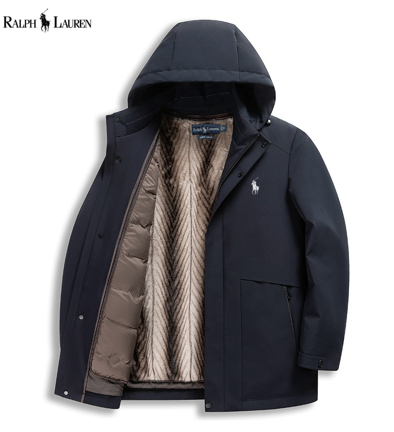 Men’s Hooded Jacket – Modern Protection for Everyday Wear