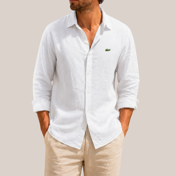 Coastal Linen Shirt - Clearance Sale