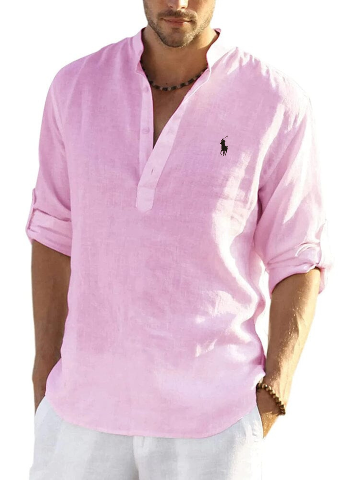 Relaxed Linen Style Shirt - Clearance Sale