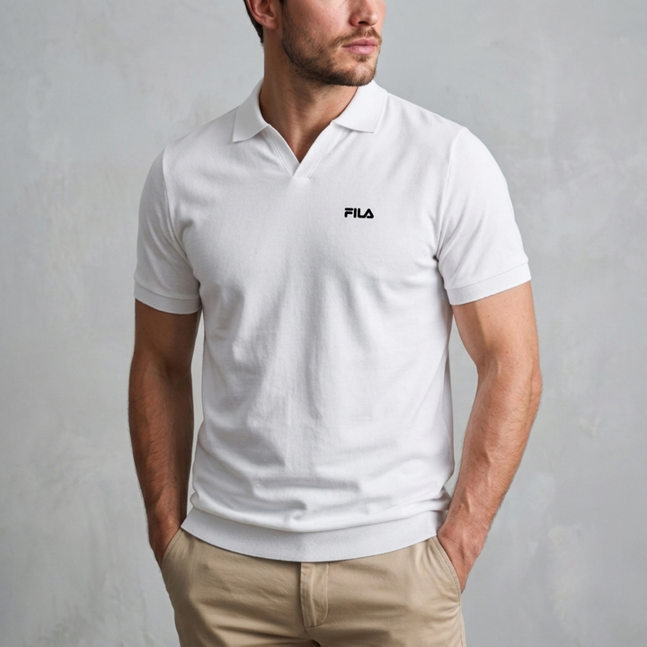 V-Placket Polo - Clearance Sale