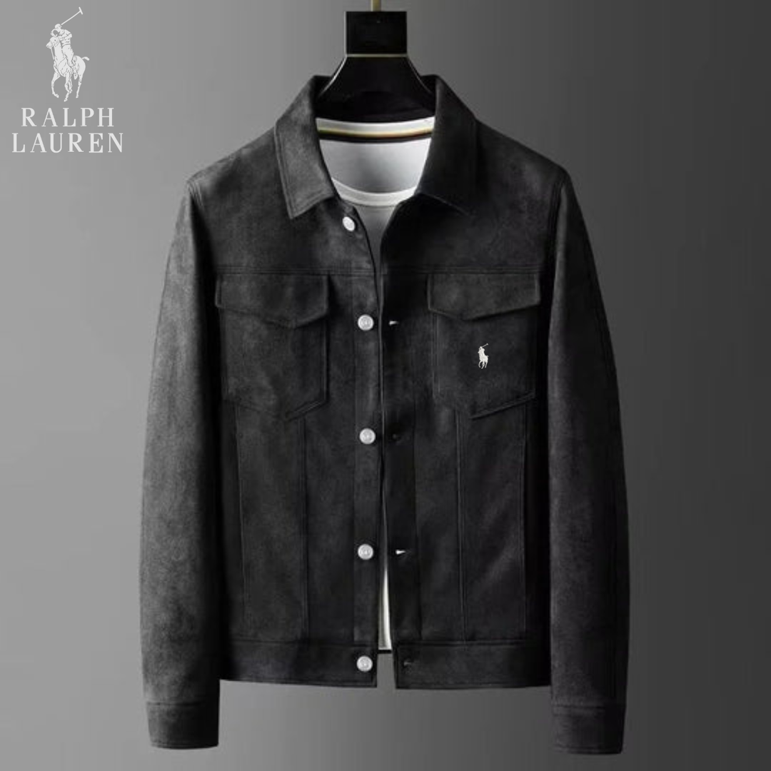 Classic Suede-Style Utility Jacket || Clearance Sale
