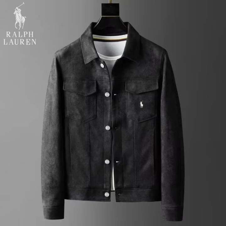 Classic Suede-Style Utility Jacket || Clearance Sale
