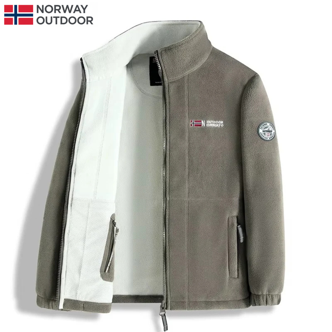 Men’s Full-Zip Thermal Fleece Jacket || CLearance Sale