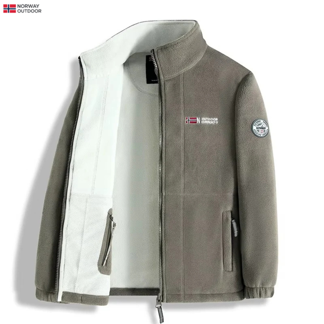 Men’s Full-Zip Thermal Fleece Jacket || CLearance Sale
