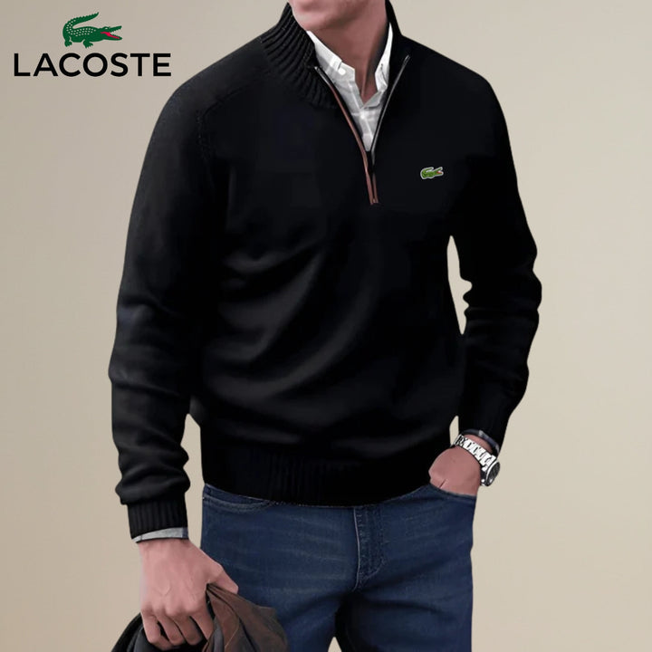 Knitted Half-Zip Sweater || Clearance Sale