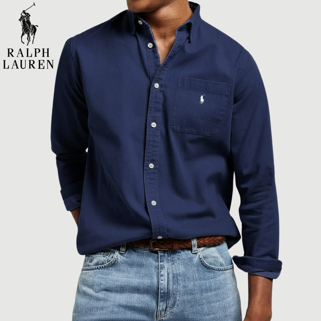 Linen Button-Up Shirt || CLEARANCE SALE