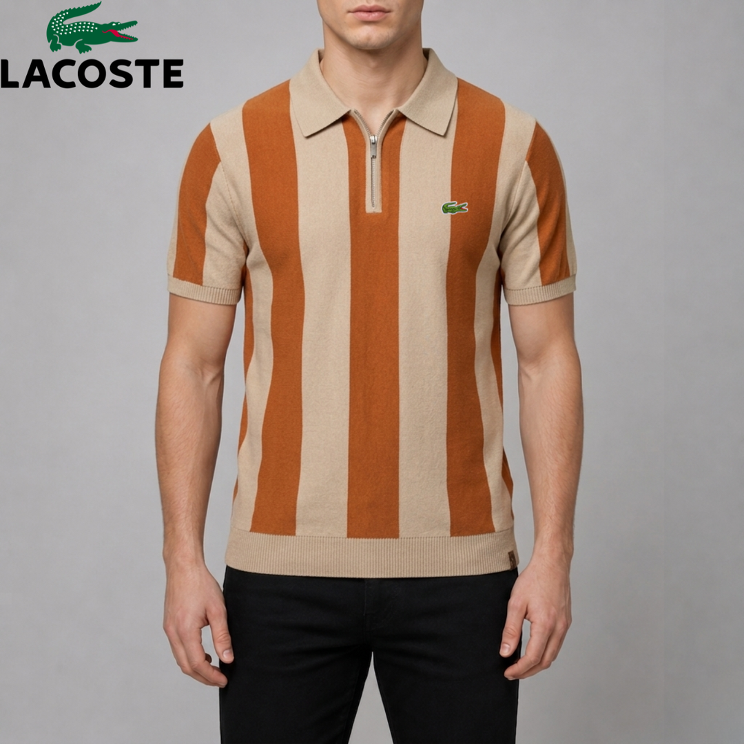 Quarter-Zip Knit Polo || Clearance Sale
