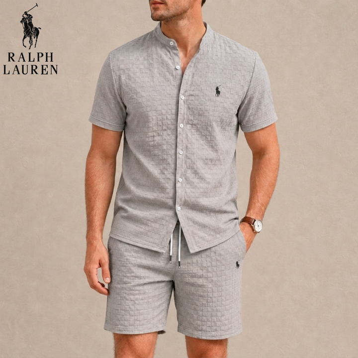 Mandarin Collar Summer Set || Clearance Sale
