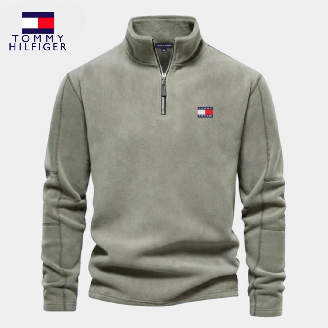TH™ Half Zip Sweatshirt | In Cotton