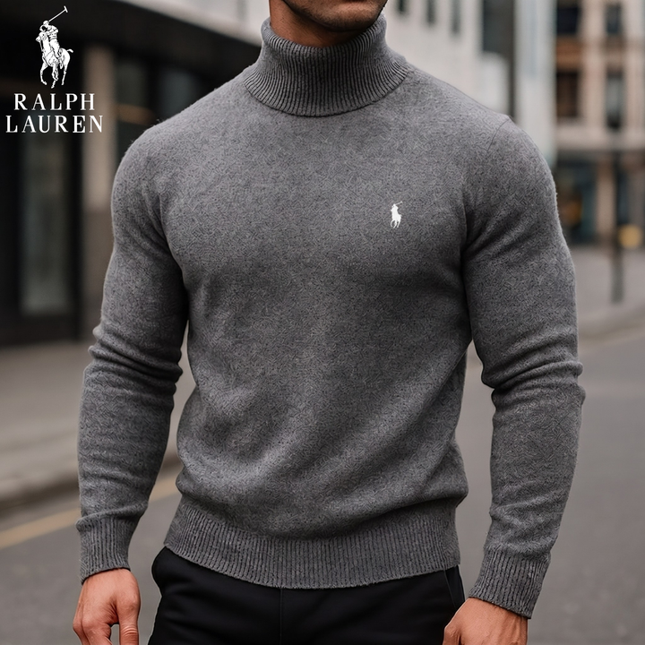 Refined Turtleneck Knit Sweater || Clearance Sale