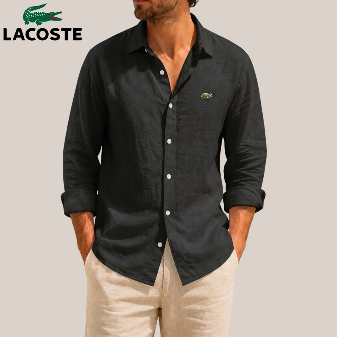 Coastal Linen Shirt || Clearance Sale