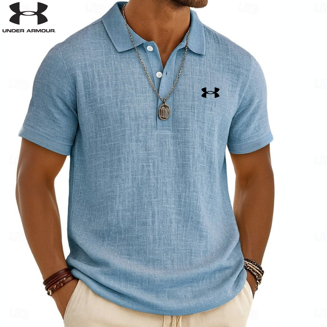 Modern Textured Polo || Clearance Sale
