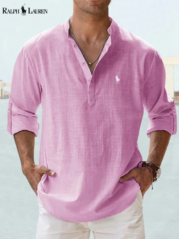 Modern Fit Long-Sleeve Shirt for Smart Casual Wear