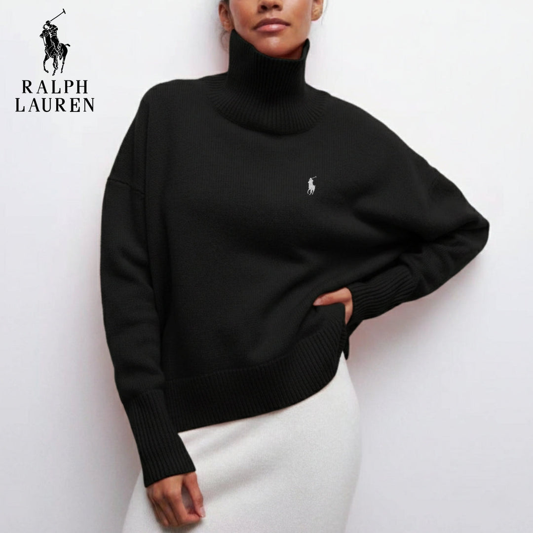 Soft Knitted Turtleneck Sweater || Clearance Sale