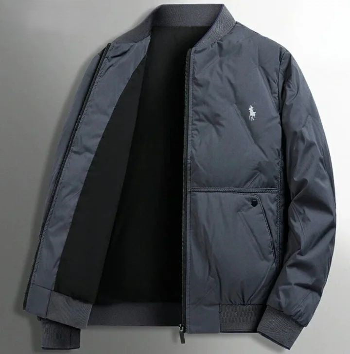 Sleek Quilted Bomber Jacket || Clearance Sale