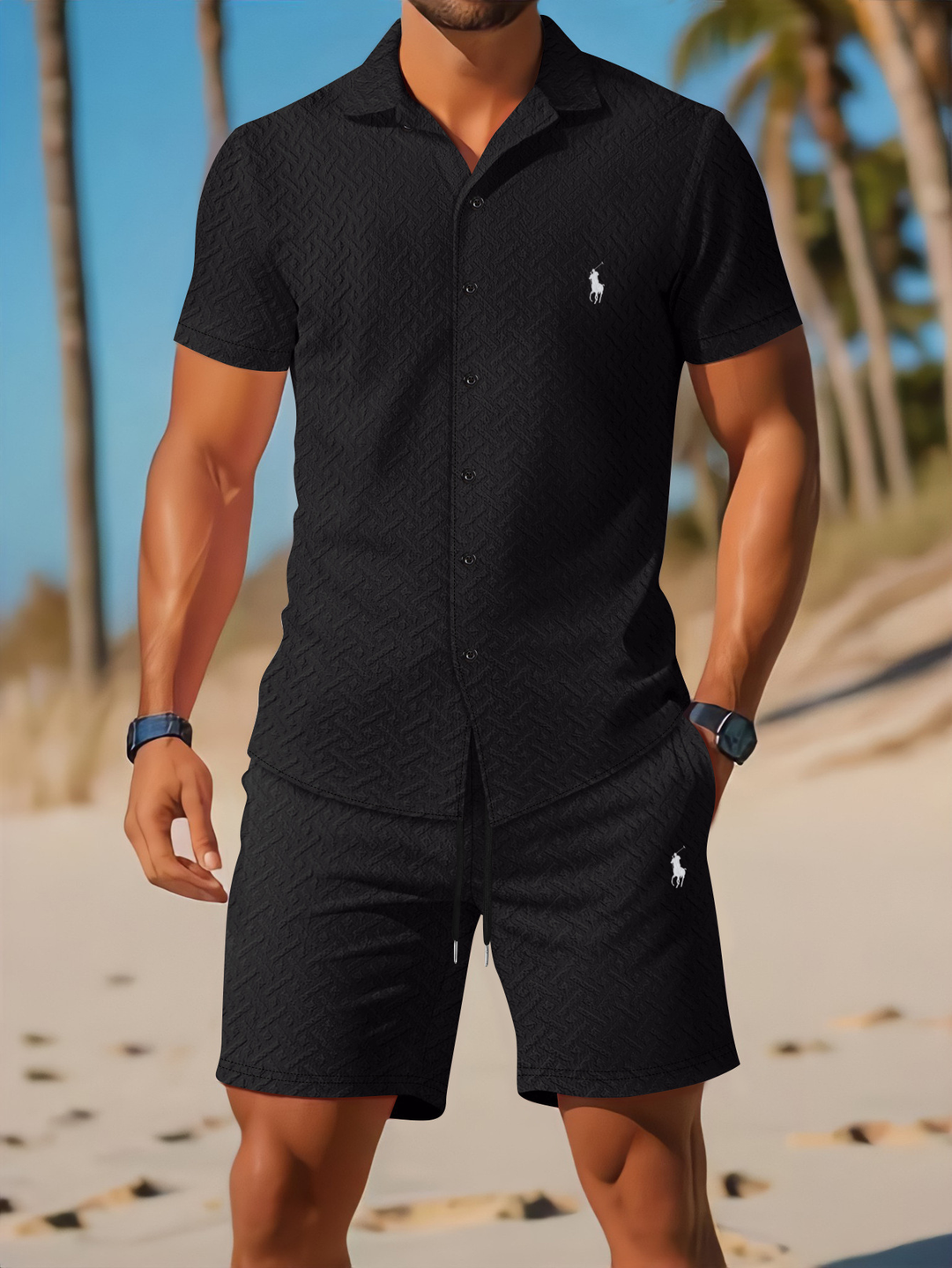 Summer Textured Matching Set - Clearance Sale