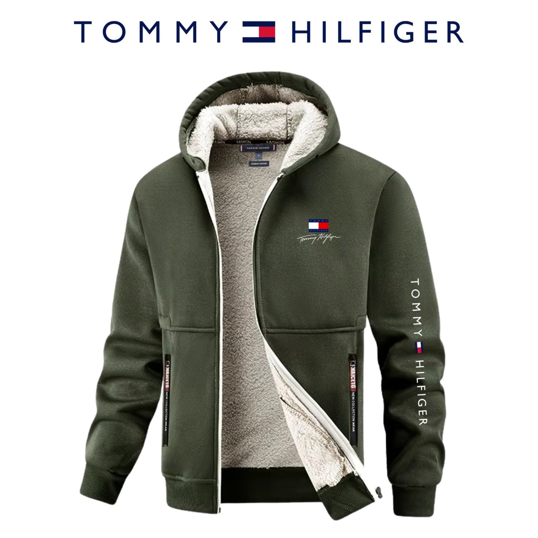 Sherpa-Lined Zip Hoodie || Clearance Sale