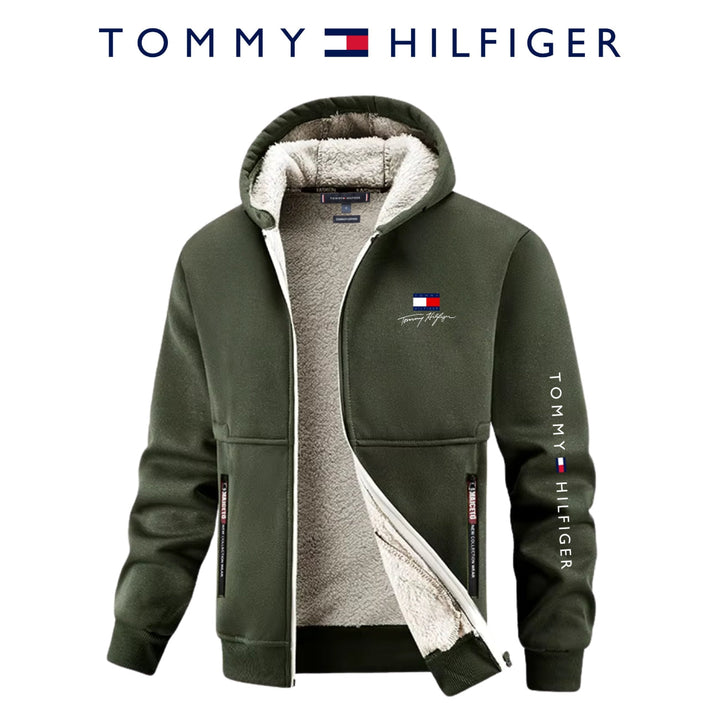 Sherpa-Lined Zip Hoodie || Clearance Sale