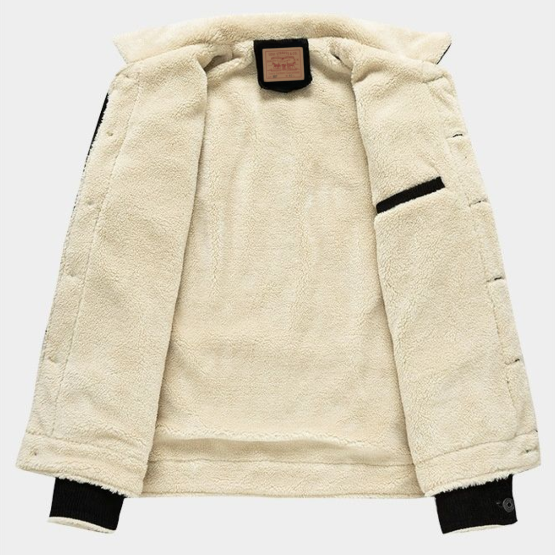 Sherpa-Lined Corduroy Jacket || Clearance Sale