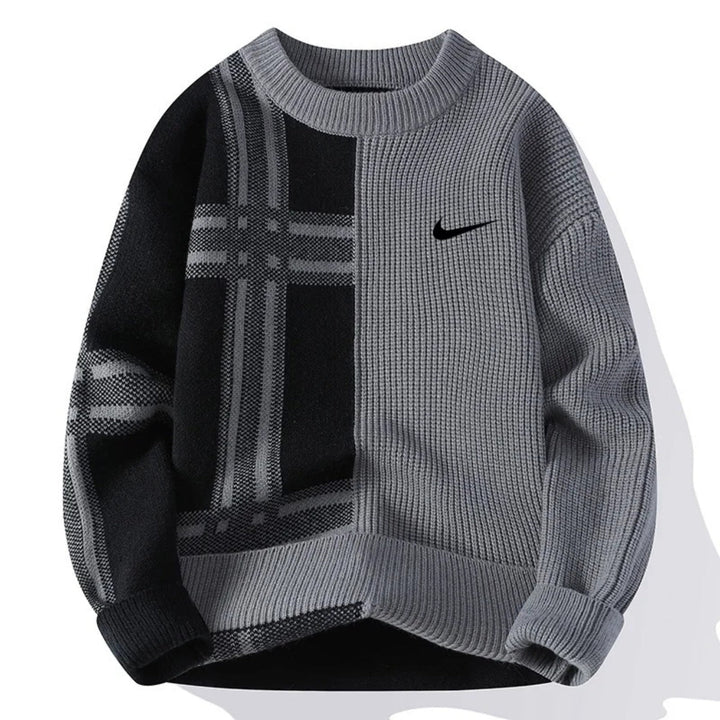 Modern Patchwork Pullover - CLEARANCE PRICE