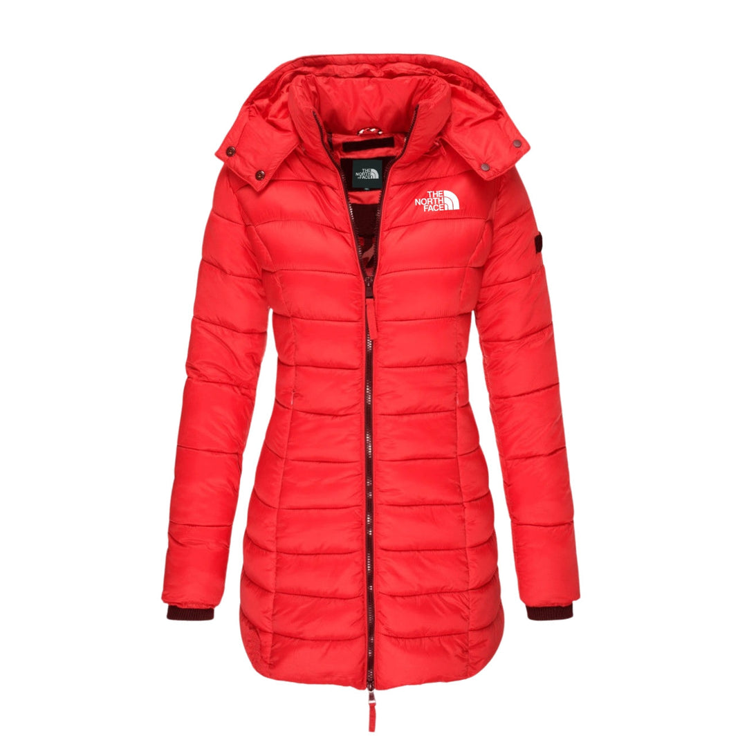 Long Padded Coat with Hood - CLEARANCE PRICE