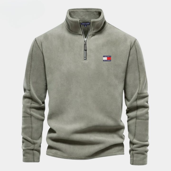 TH™ Half Zip Sweatshirt | In Cotton