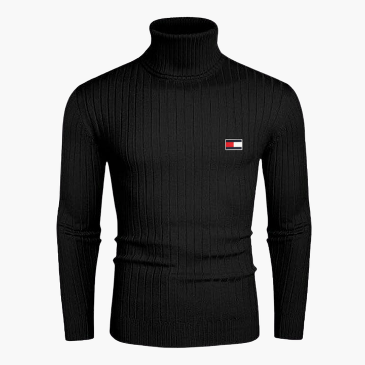 Slim-Fit Knit Turtleneck || Modern Comfort Collection