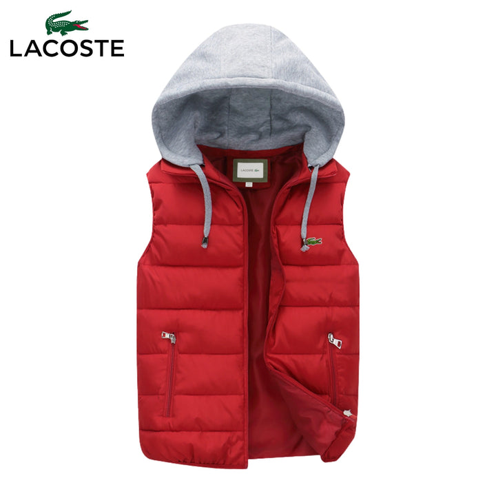 Quilted Hooded Vest || Clearance Sale