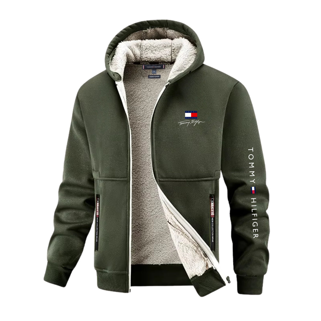 Sherpa-Lined Zip Hoodie - Clearance Sale