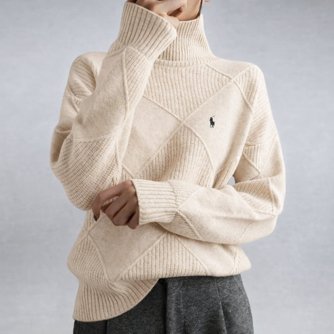 Premium Ribbed Turtleneck - End-of-Line Sale