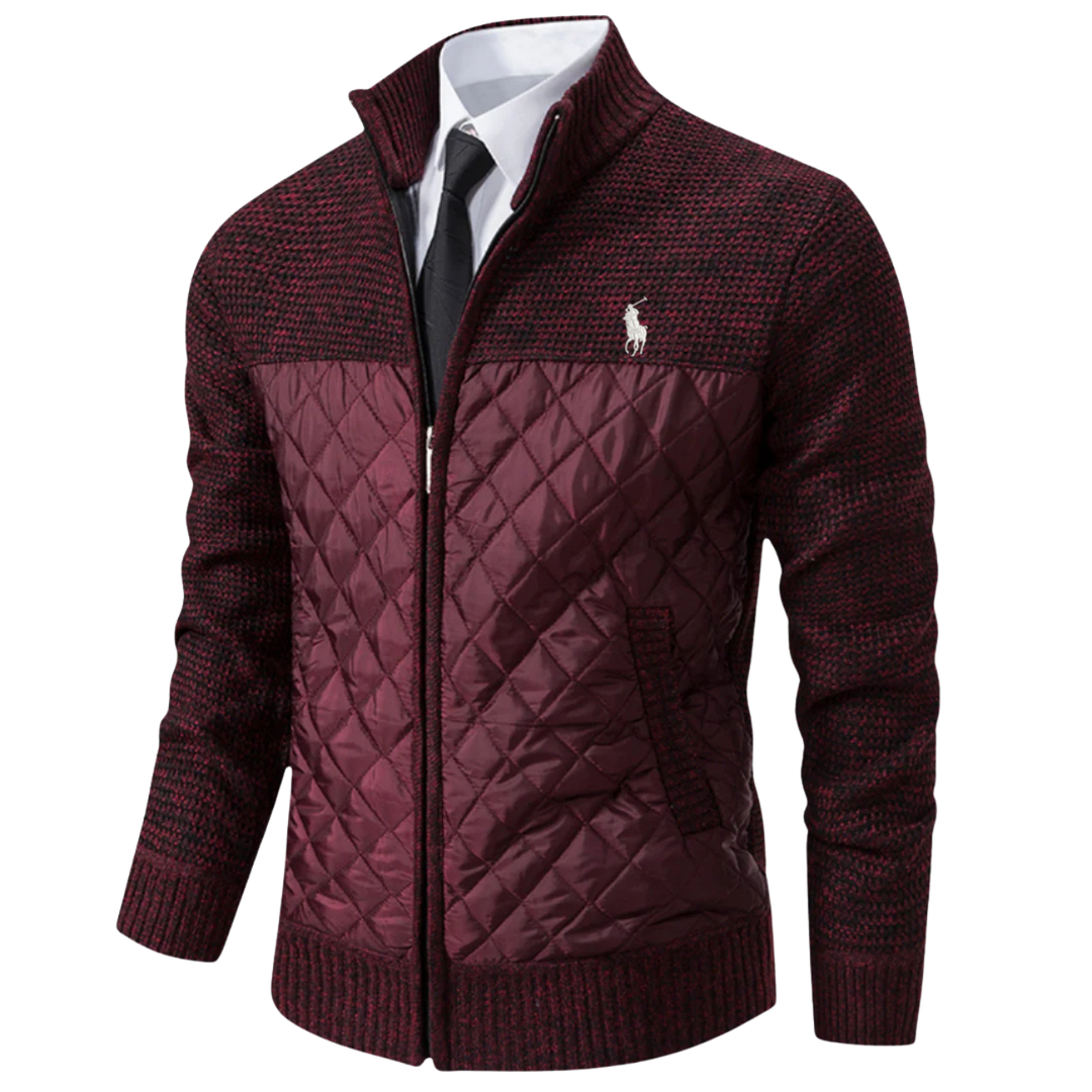 Stylish Quilted Knit Jacket || Clearance Sale
