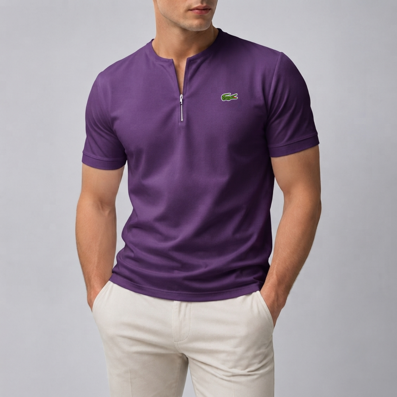 Quarter-Zip Henley - Clearance Sale