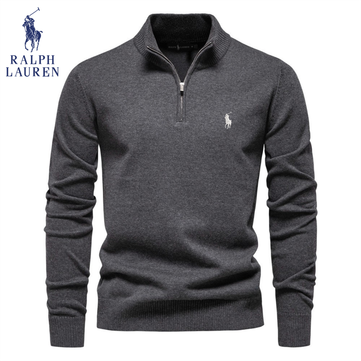 Premium Half-Zip Knit Sweater || Clearance Sale