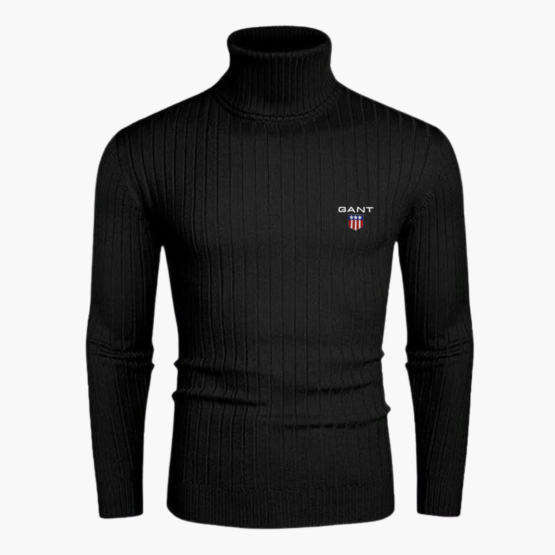 Slim-Fit Knit Turtleneck || Modern Comfort Collection