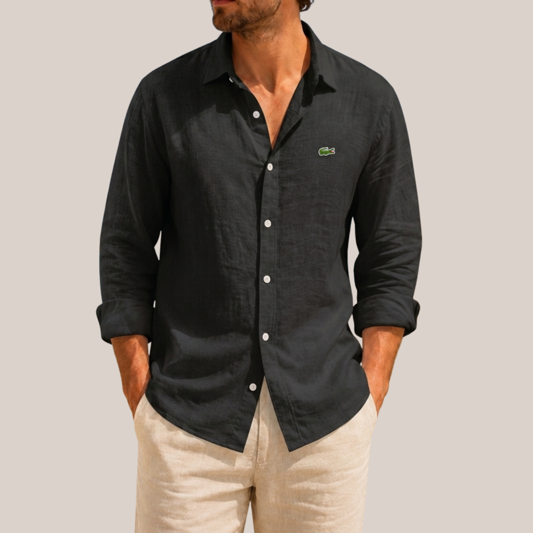 Coastal Linen Shirt - Clearance Sale