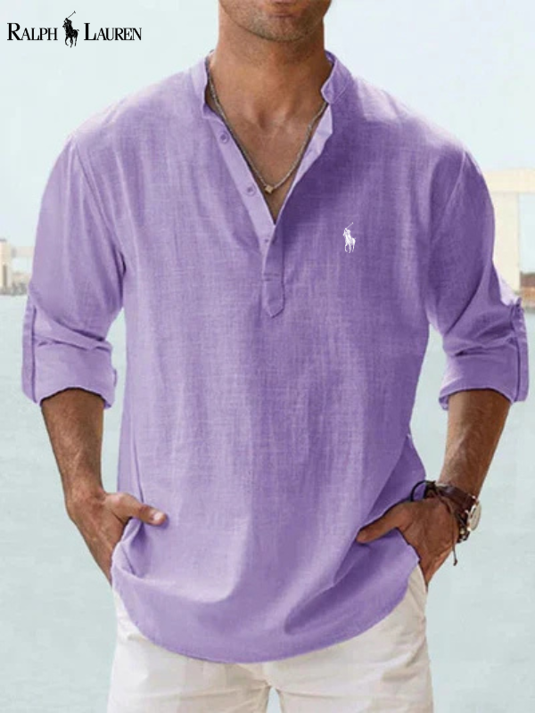 Modern Fit Long-Sleeve Shirt for Smart Casual Wear