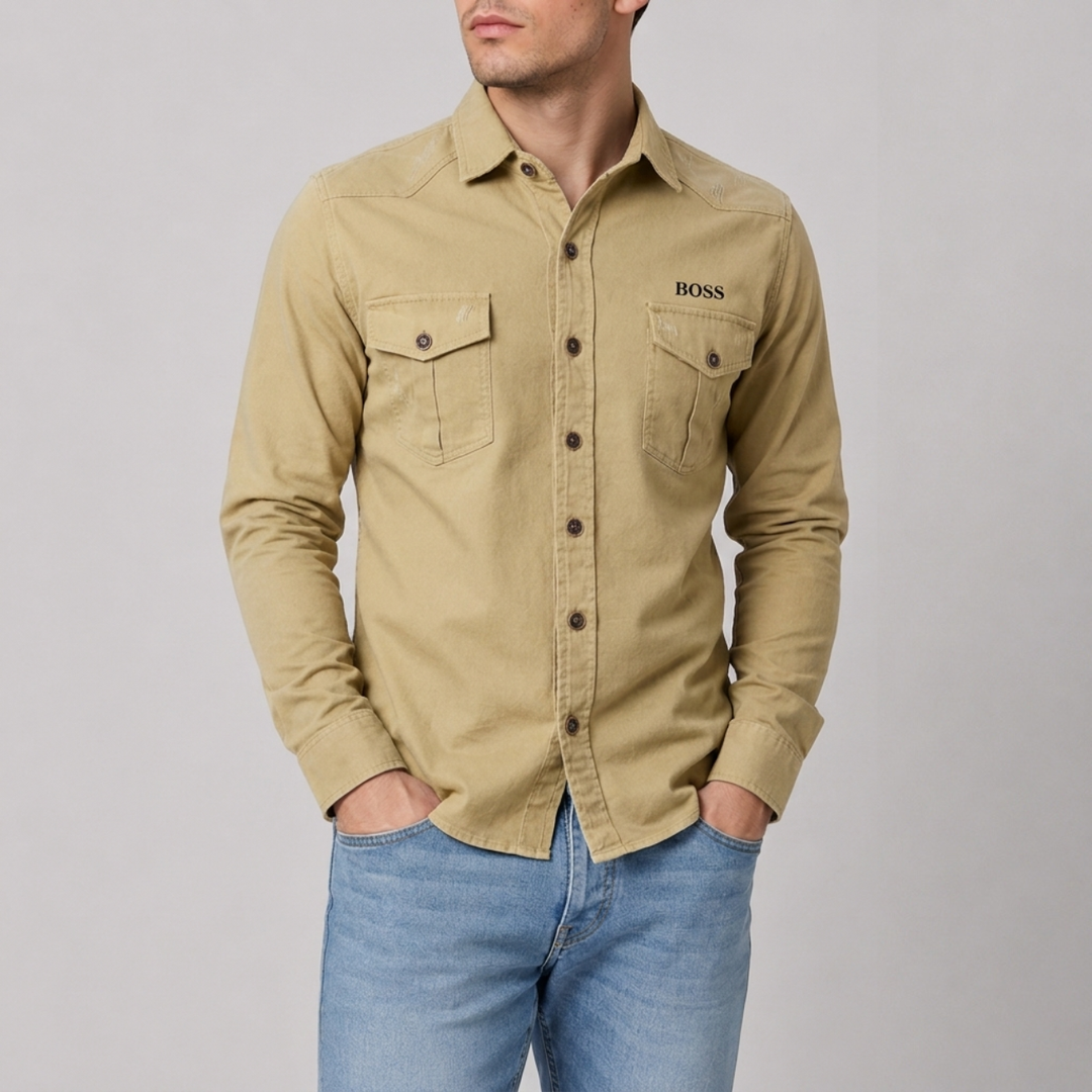 Modern Denim Shirt - Clearance Sale