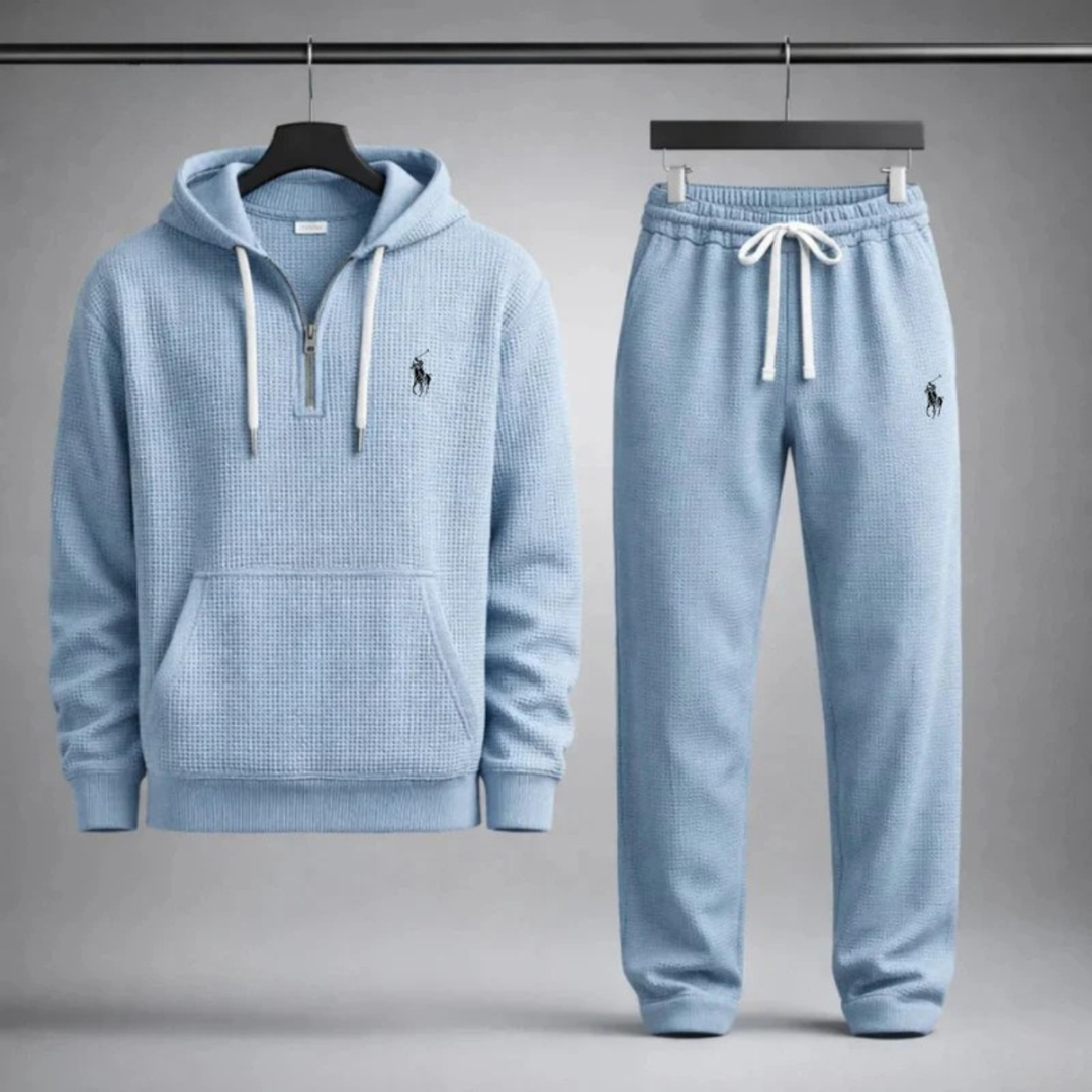 Premium Waffle Knit Lounge Set - Clearance Sale
