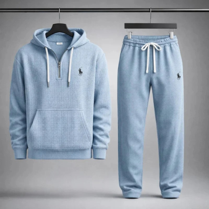 Premium Waffle Knit Lounge Set - Clearance Sale