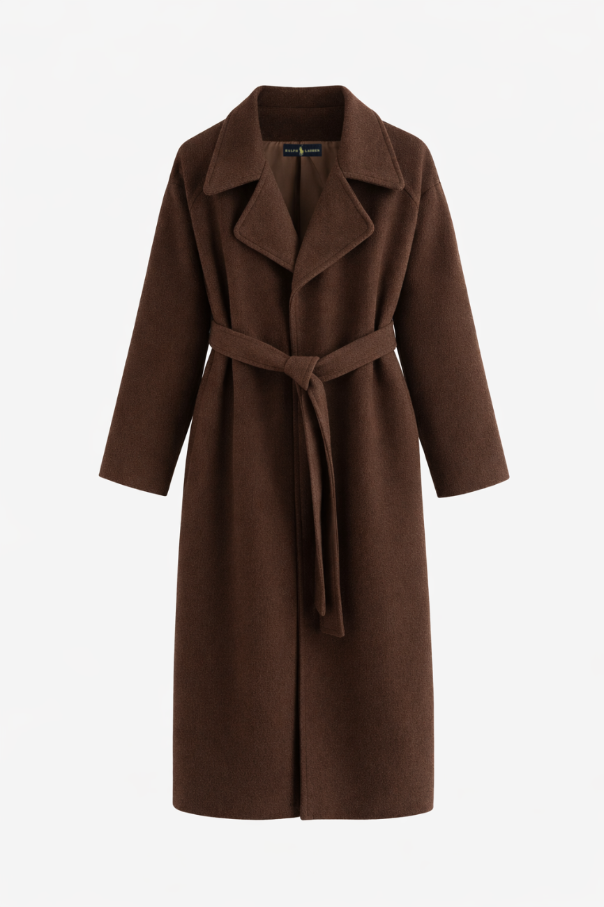 Timeless Belted Longline Coat - Clearance Sale