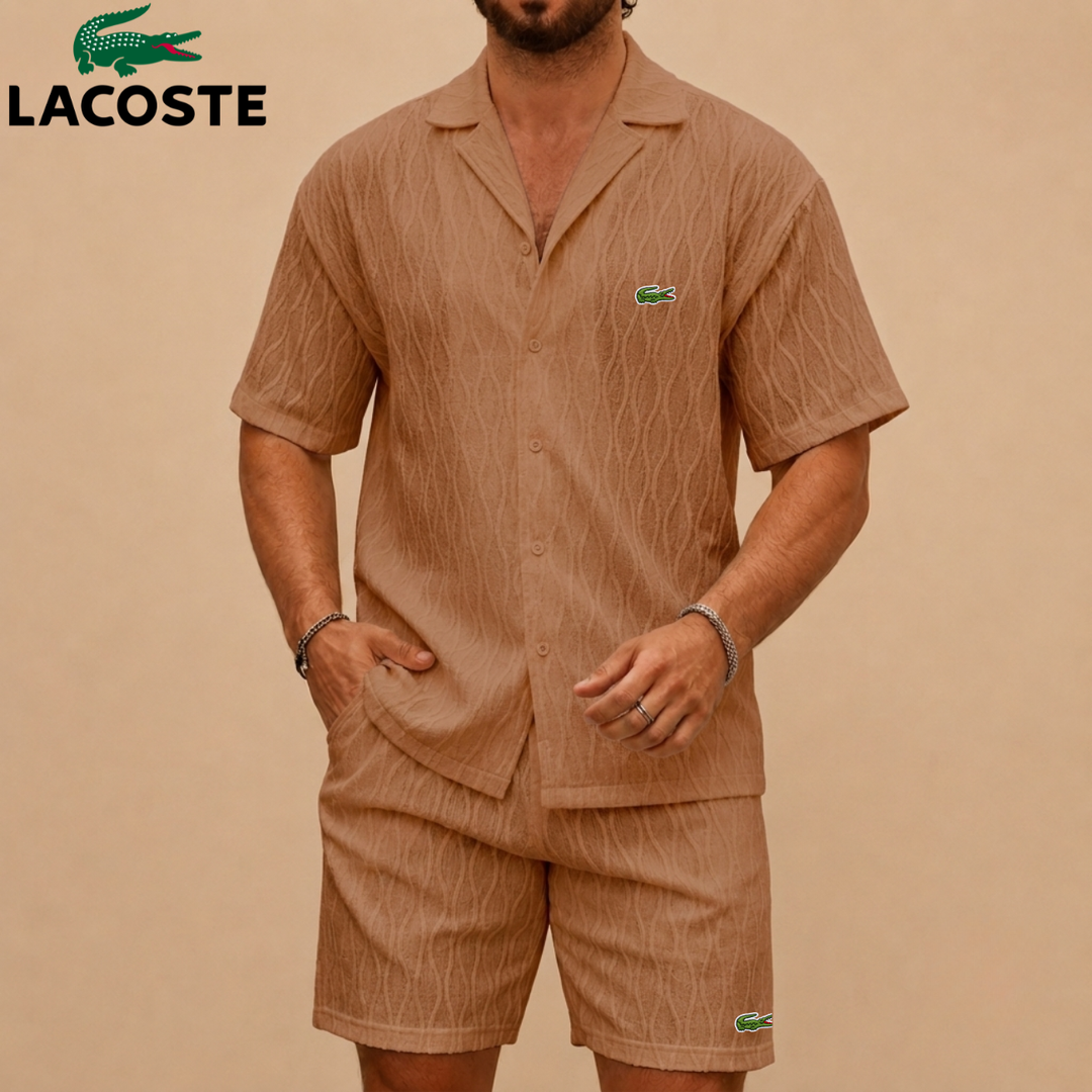 Textured Resort Casual Set || Clearance Sale