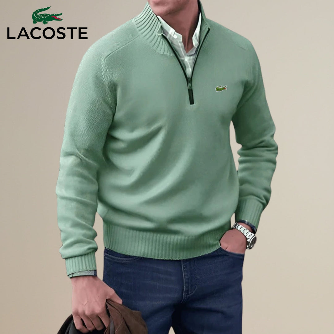 Knitted Half-Zip Sweater || Clearance Sale