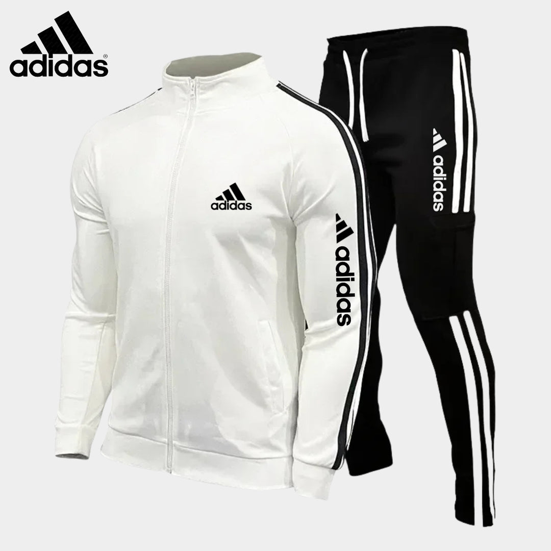 Relaxed Zip-Up Tracksuit || CLEARANCE PRICE