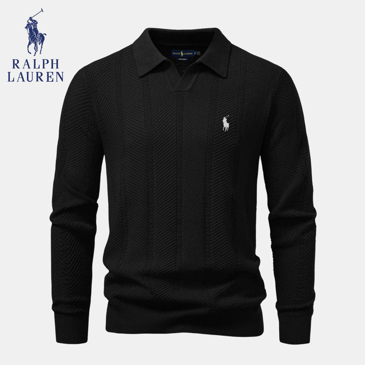 Knitted Polo Sweater || CLEARANCE SALE