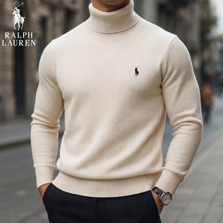 Refined Turtleneck Knit Sweater || Clearance Sale