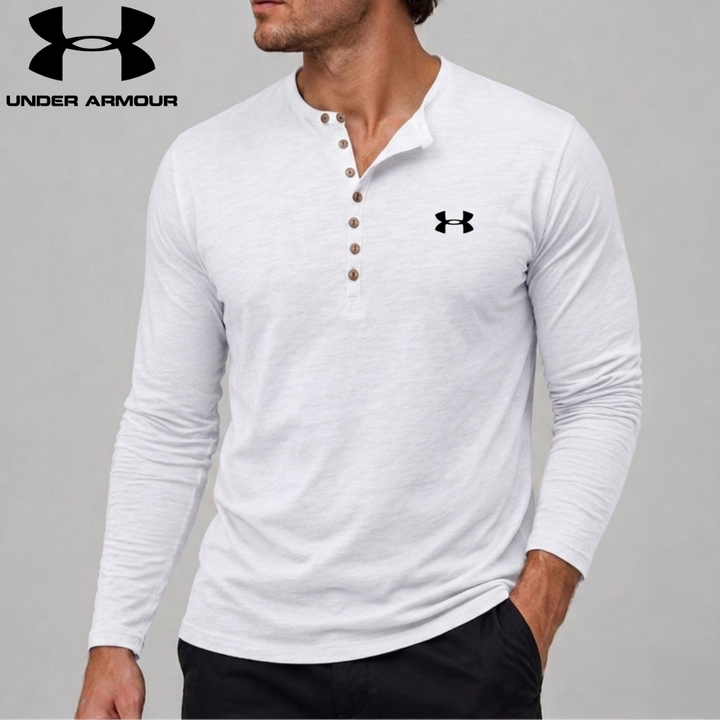 Long-Sleeve Henley || Clearance Sale