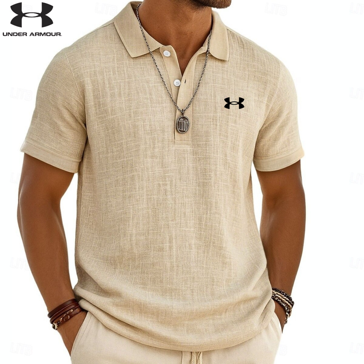 Modern Textured Polo || Clearance Sale