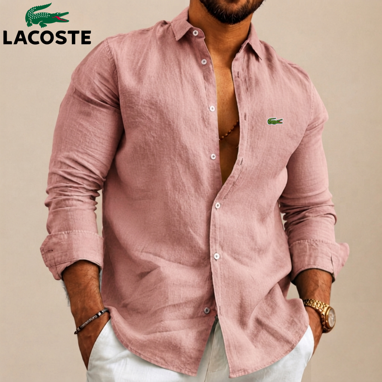 Relaxed Fit Button-Down Shirt - Clearance Sale