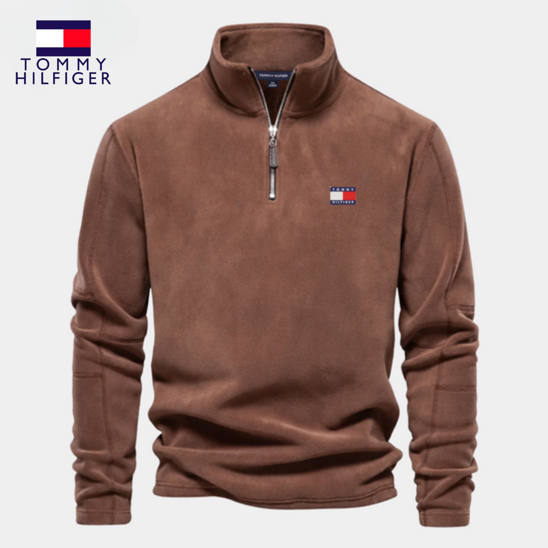 TH™ Half Zip Sweatshirt | In Cotton